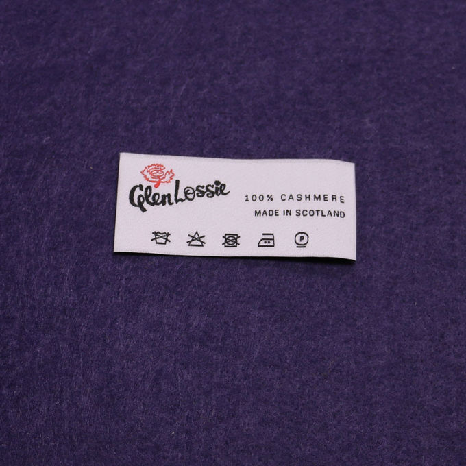 El cuello tejido logotipo de encargo etiqueta etiquetas y etiquetas de la ropa de la ropa de la marca del modelo