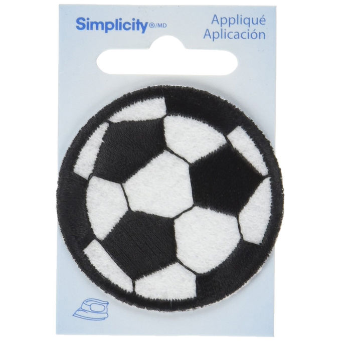 Hierro modificado para requisitos particulares del fútbol en los remiendos bordados coloridos para los bolsos/los casquillos