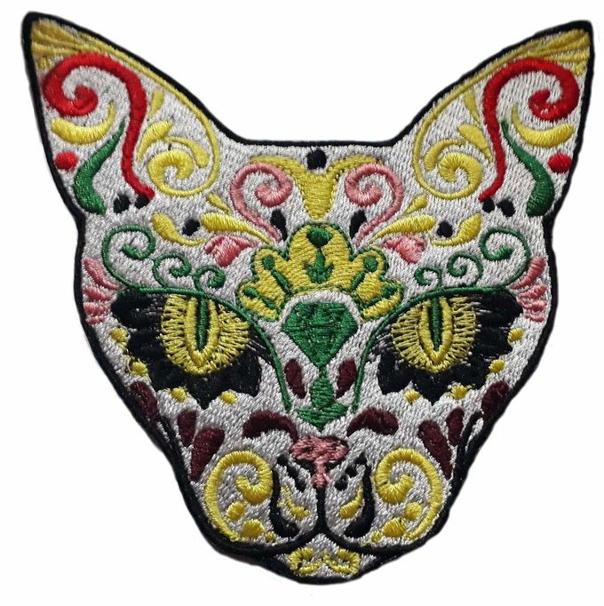 El paño bordado diseño de la moda Badges la flor de la hoja para la ropa