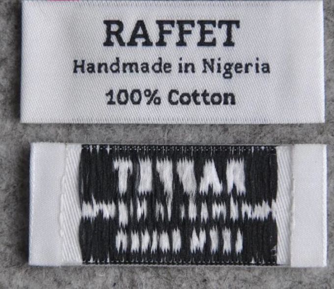 Etiquetas tejidas ropa de la ropa de la marca de la ropa/etiquetas de la materia textil para la ropa