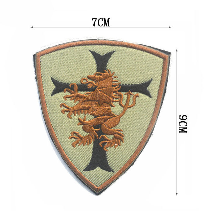 Multi - el paño de encargo de los colores Badges el hierro en/técnica bordada forro adhesivo